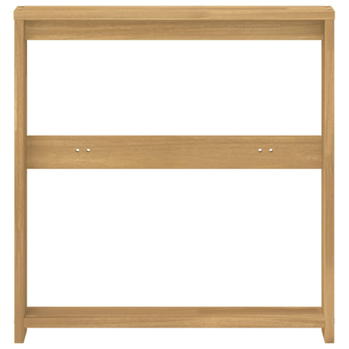 Armstödmodul 2 St Vit 58,5 X 10 X 61 Cm Massivt Akaciaträ