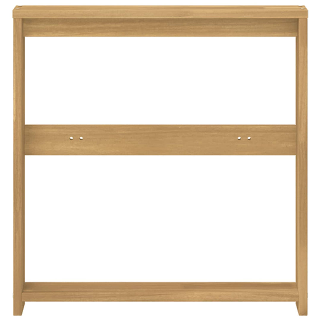 Armstödmodul 2 St Vit 58,5 X 10 X 61 Cm Massivt Akaciaträ