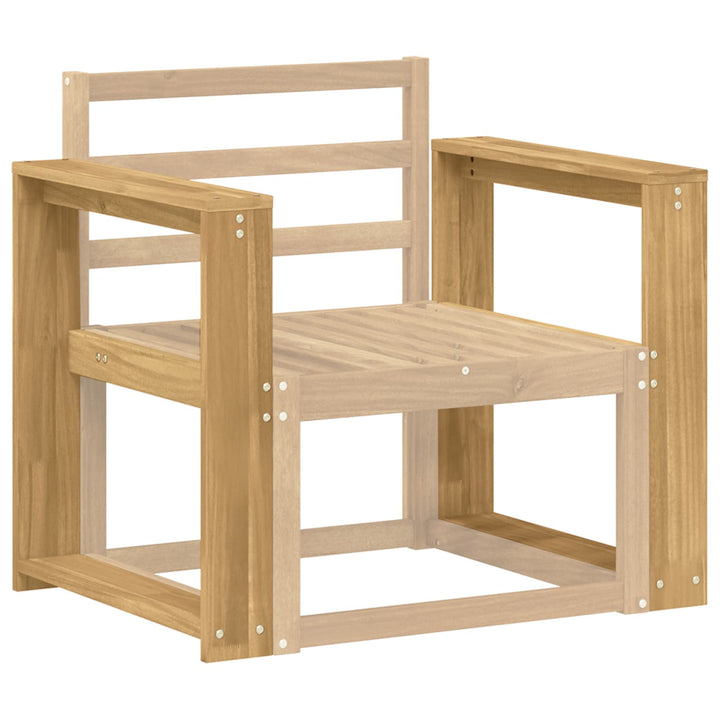 Armstödmodul 2 St Vit 58,5 X 10 X 61 Cm Massivt Akaciaträ