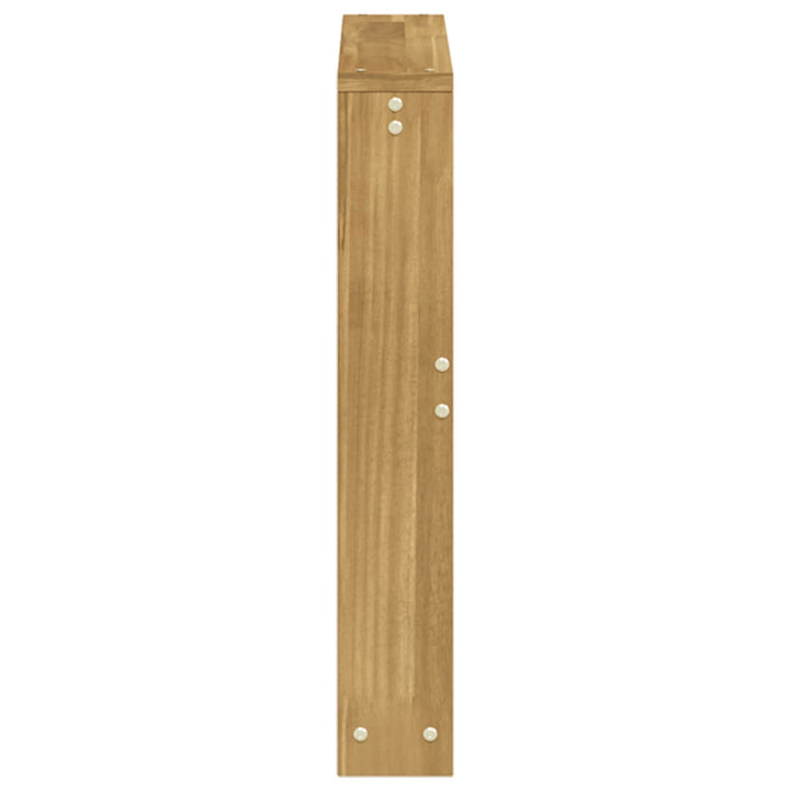 Armstödmodul 2 St Vit 58,5 X 10 X 61 Cm Massivt Akaciaträ