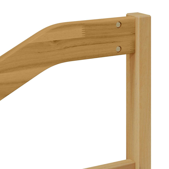 Armstöd Moduler 2 St Vit 59 X 4 X 73 Cm Massivt Akaciaträ