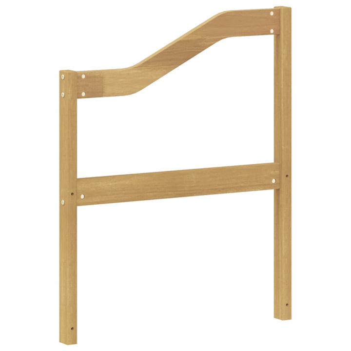 Armstöd Moduler 2 St Vit 59 X 4 X 73 Cm Massivt Akaciaträ