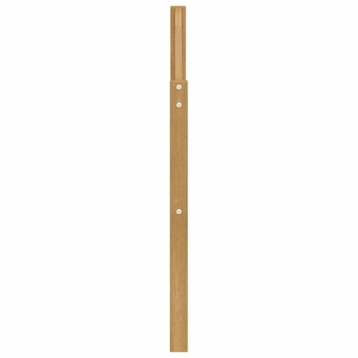 Armstöd Moduler 2 St Vit 59 X 4 X 73 Cm Massivt Akaciaträ