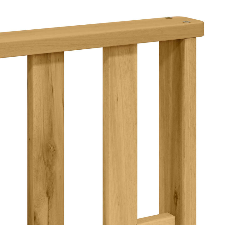 Armstödmodul 2 St Vit 60 X 6 X 61 Cm Massivt Akaciaträ