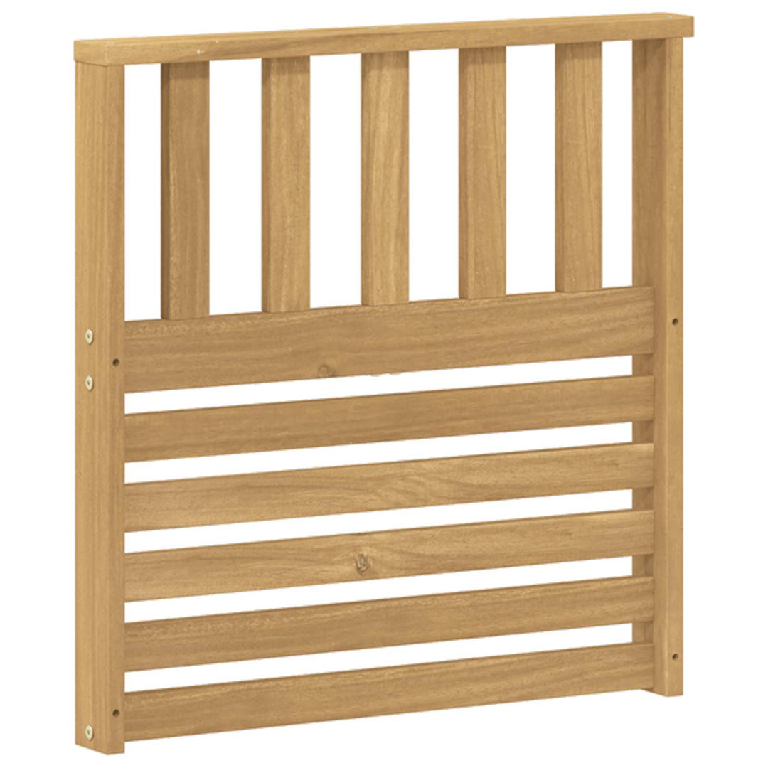 Armstödmodul 2 St Vit 60 X 6 X 61 Cm Massivt Akaciaträ