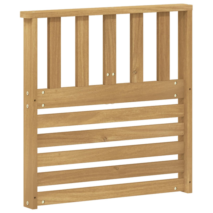 Armstödmodul 2 St Vit 60 X 6 X 61 Cm Massivt Akaciaträ