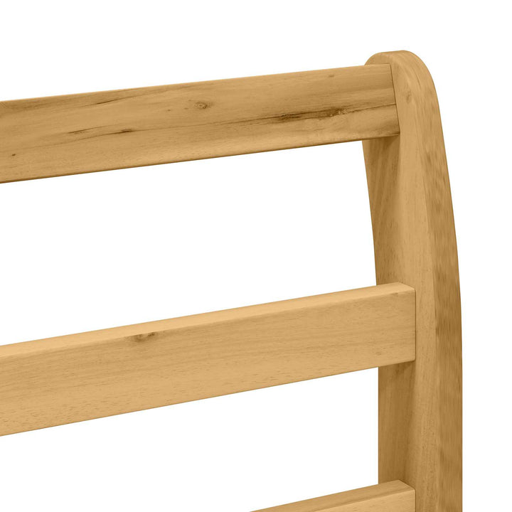 Armstödmodul 2 St Vit 58,5 X 8 X 60 Cm Massivt Akaciaträ