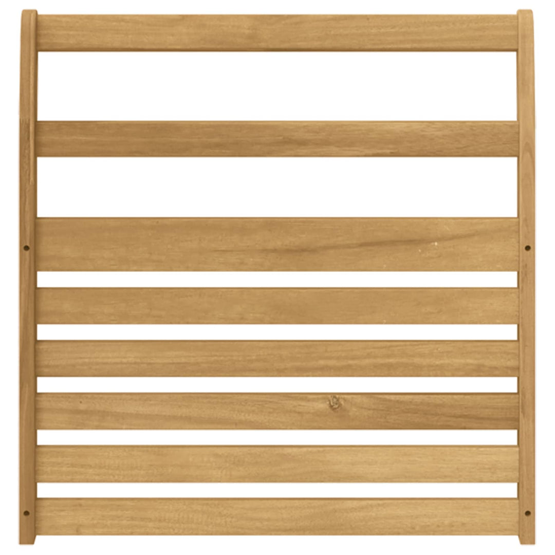 Armstödmodul 2 St Vit 58,5 X 8 X 60 Cm Massivt Akaciaträ