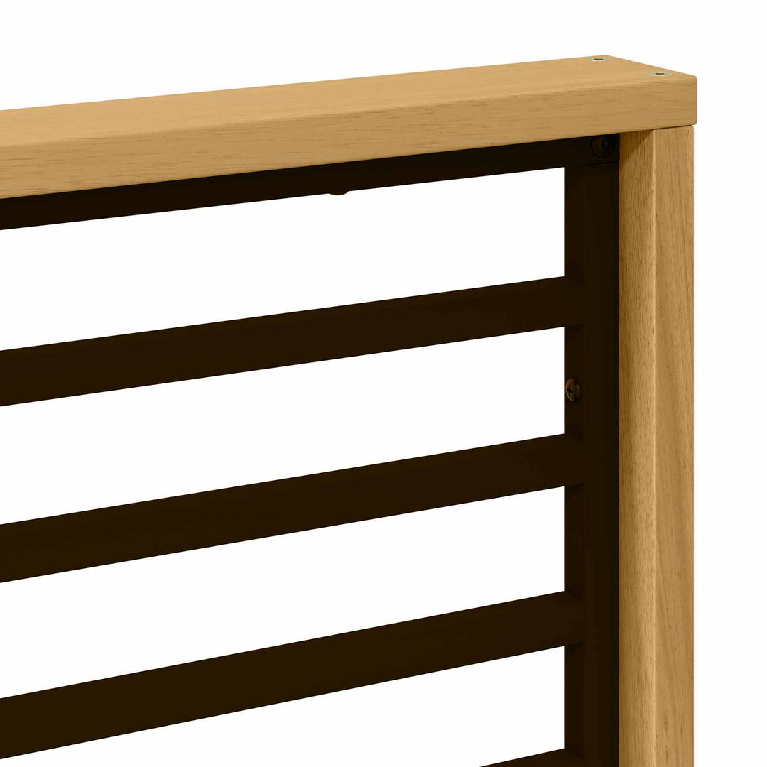Armstödmodul 2 St Vit 60 X 6 X 61 Cm Massivt Akaciaträ