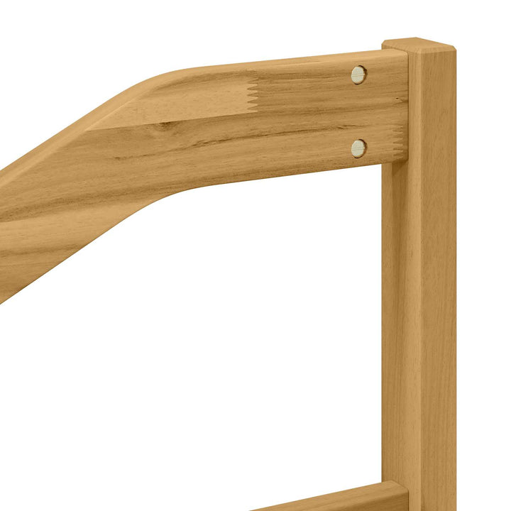 Armstödmodul 2 St Vit 59 X 4 X 73 Cm Massivt Akaciaträ