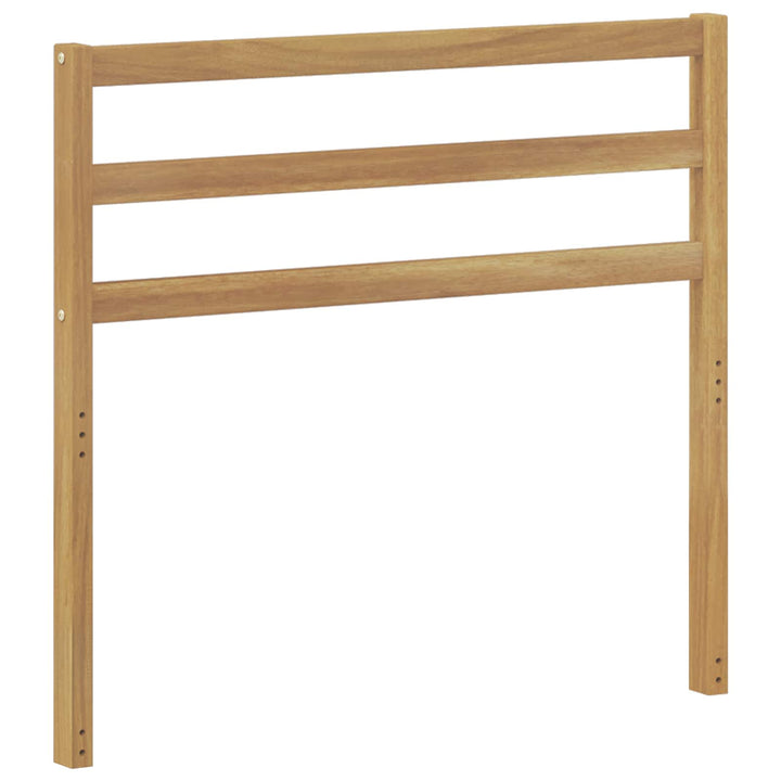 Ryggstöd Modul Vit 79 X 4 X 73 Cm Massivt Akaciaträ