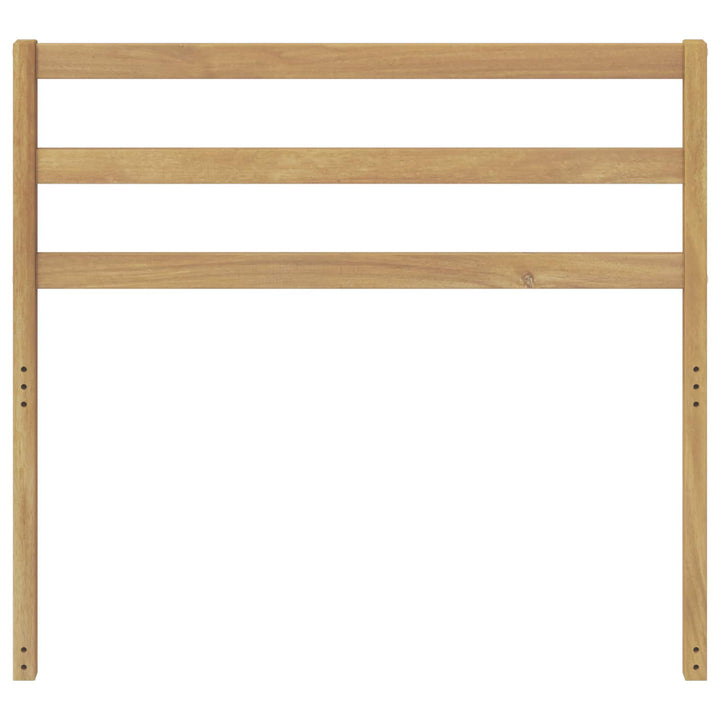 Ryggstöd Modul Vit 79 X 4 X 73 Cm Massivt Akaciaträ