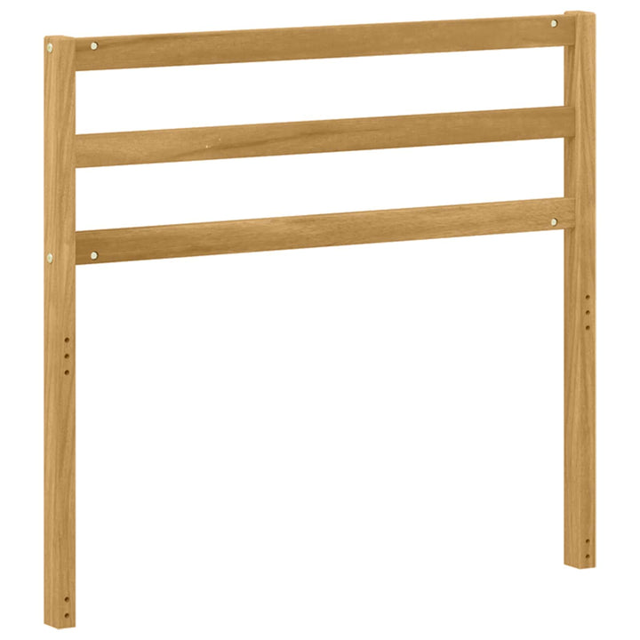 Armstödmodul 2 St Vit 79 X 4 X 73 Cm Massivt Akaciaträ