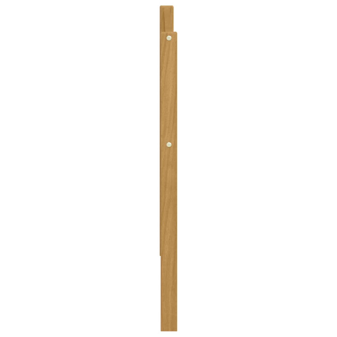 Armstödmodul 2 St Vit 79 X 4 X 73 Cm Massivt Akaciaträ
