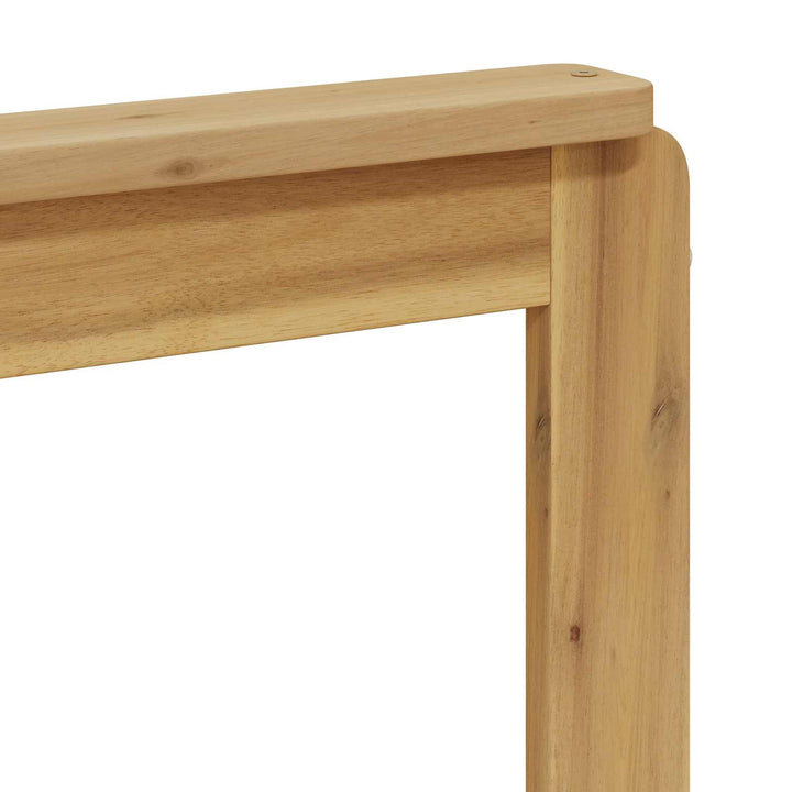 Armstödmodul 2 St Vit 79 X 6 X 61 Cm Massivt Akaciaträ