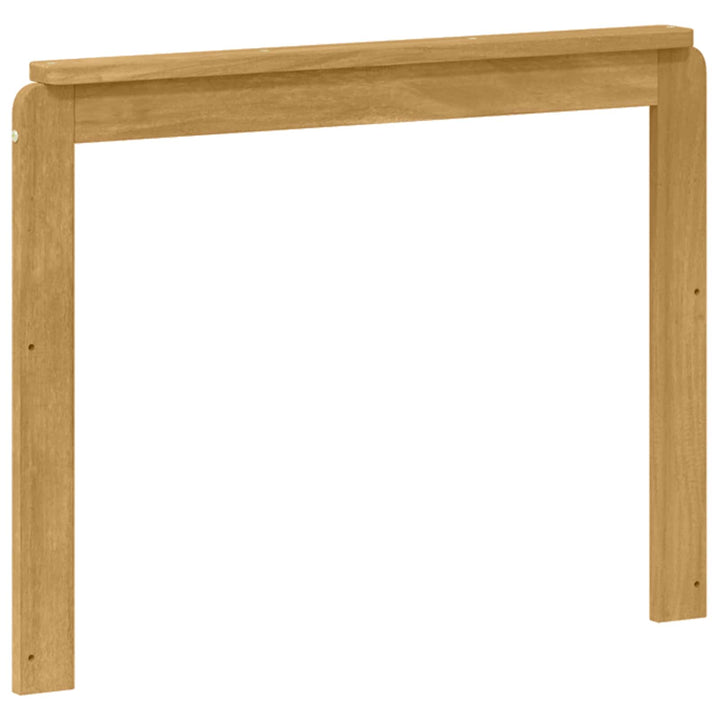Armstödmodul 2 St Vit 79 X 6 X 61 Cm Massivt Akaciaträ