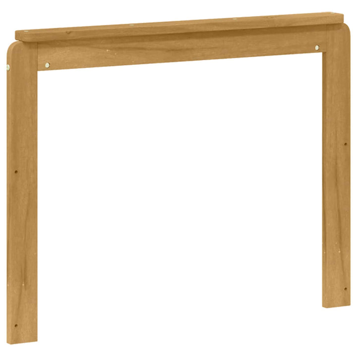 Armstödmodul 2 St Vit 79 X 6 X 61 Cm Massivt Akaciaträ