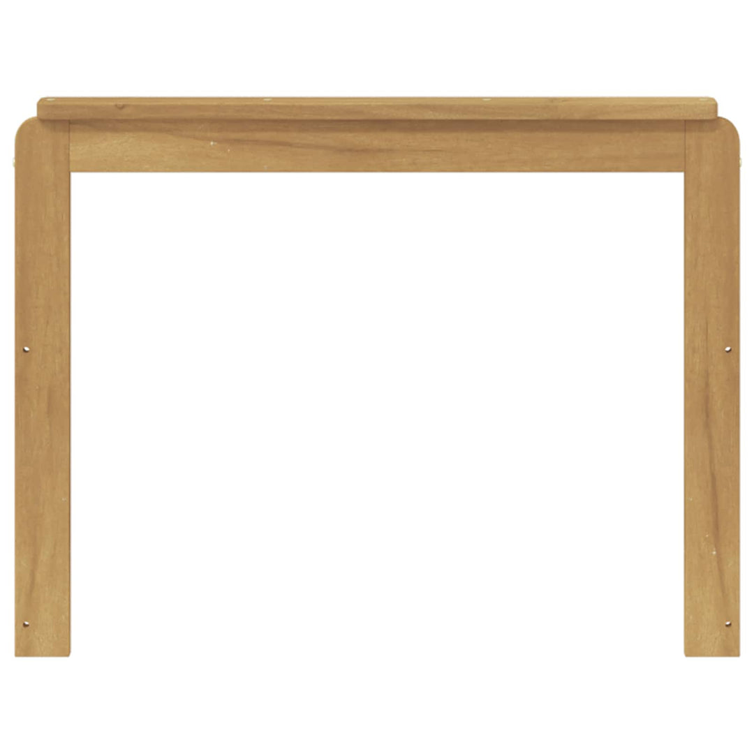 Armstödmodul 2 St Vit 79 X 6 X 61 Cm Massivt Akaciaträ
