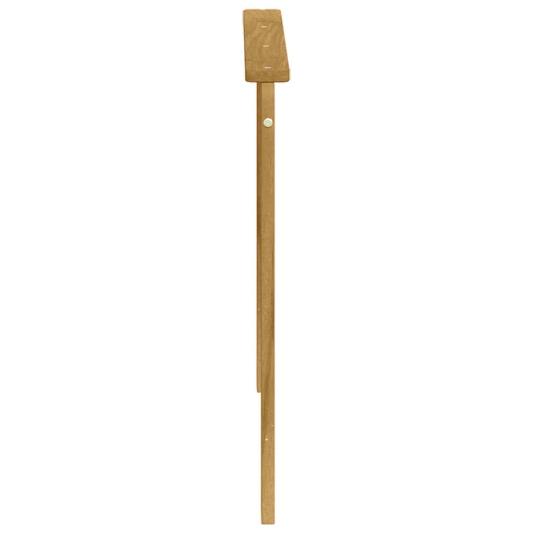 Armstödmodul 2 St Vit 79 X 6 X 61 Cm Massivt Akaciaträ