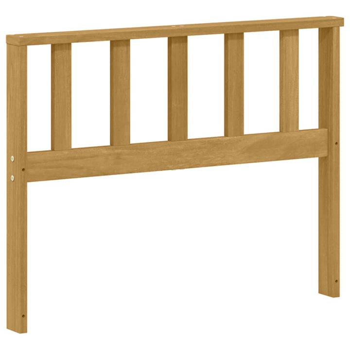 Modul För Armstöd 2 St Vit 80 X 6 X 61 Cm Massivt Akaciaträ
