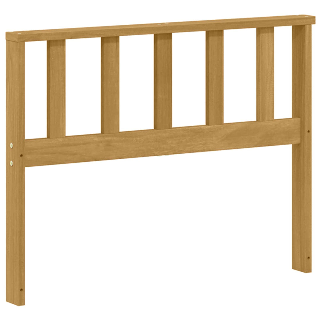 Modul För Armstöd 2 St Vit 80 X 6 X 61 Cm Massivt Akaciaträ