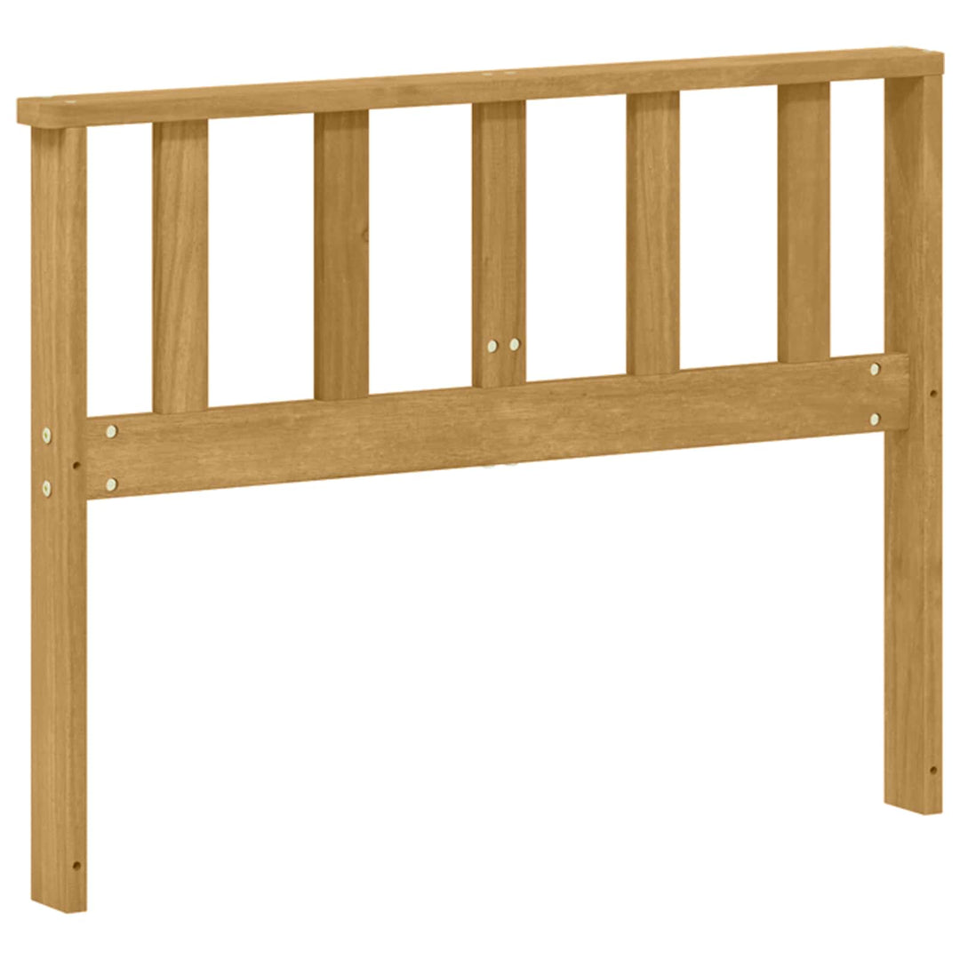 Modul För Armstöd 2 St Vit 80 X 6 X 61 Cm Massivt Akaciaträ