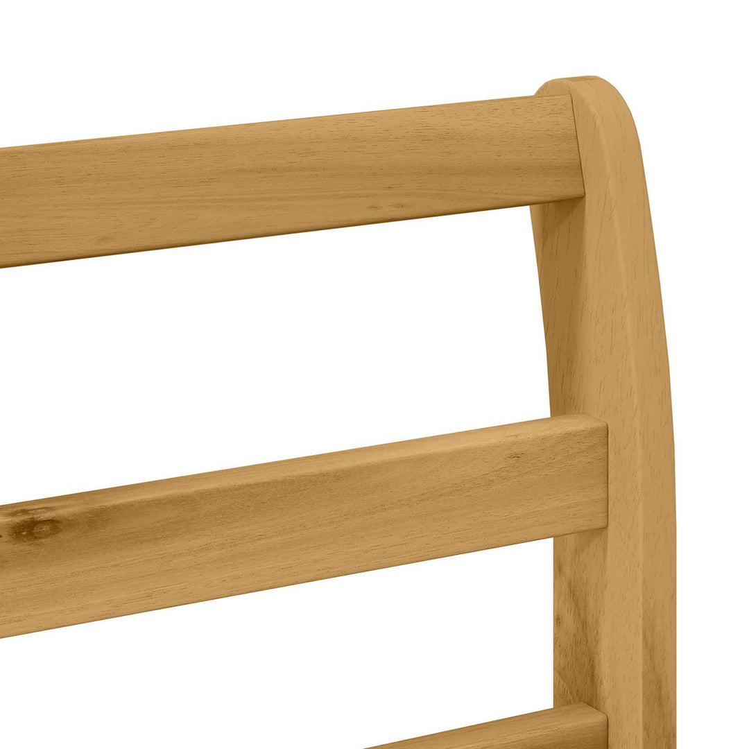 Armstödmodul 2 St Vit 78,5 X 8,5 X 60 Cm Massivt Akaciaträ