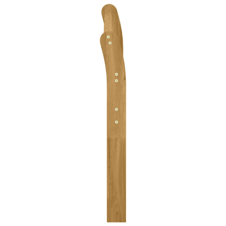 Armstödmodul 2 St Vit 78,5 X 8,5 X 60 Cm Massivt Akaciaträ
