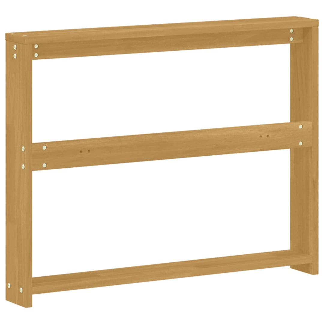 Armstöd Modul 2 St Vit 78,5 X 10 X 61 Cm Massivt Akaciaträ