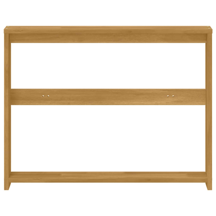 Armstöd Modul 2 St Vit 78,5 X 10 X 61 Cm Massivt Akaciaträ