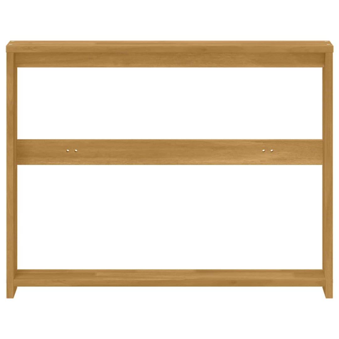 Armstöd Modul 2 St Vit 78,5 X 10 X 61 Cm Massivt Akaciaträ