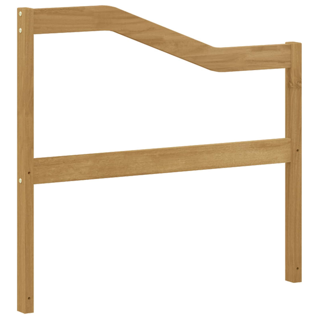 Armstödmodul 2 St Vit 79 X 4 X 73 Cm Massivt Akaciaträ