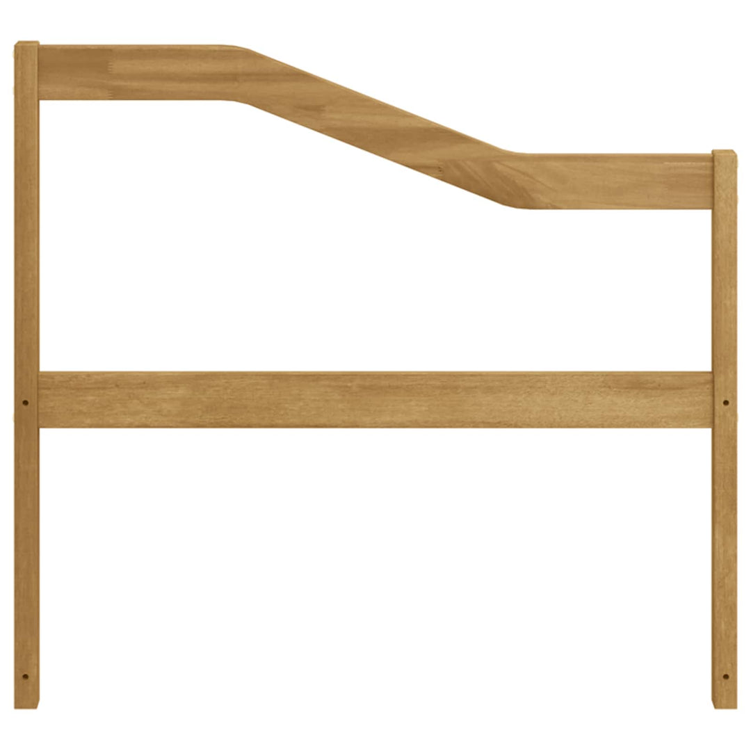 Armstödmodul 2 St Vit 79 X 4 X 73 Cm Massivt Akaciaträ