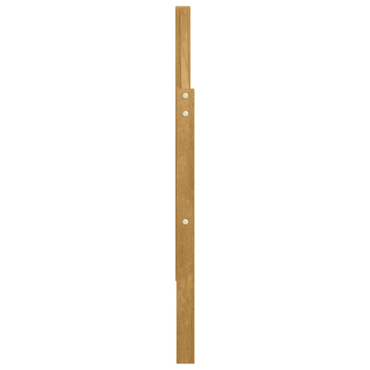 Armstödmodul 2 St Vit 79 X 4 X 73 Cm Massivt Akaciaträ
