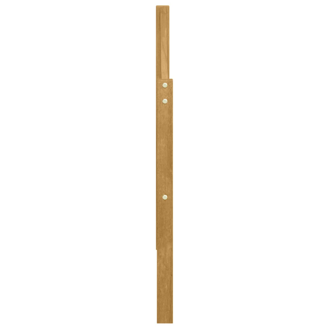 Armstödmodul 2 St Vit 79 X 4 X 73 Cm Massivt Akaciaträ
