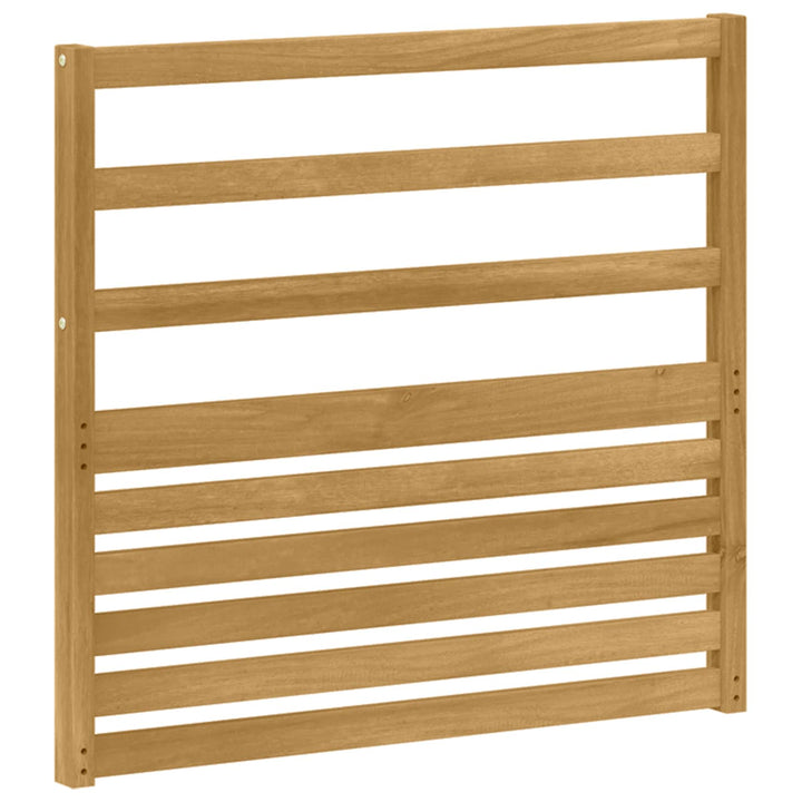 Armstöd Modul 2 St Vit 79 X 4 X 73 Cm Massivt Akaciaträ