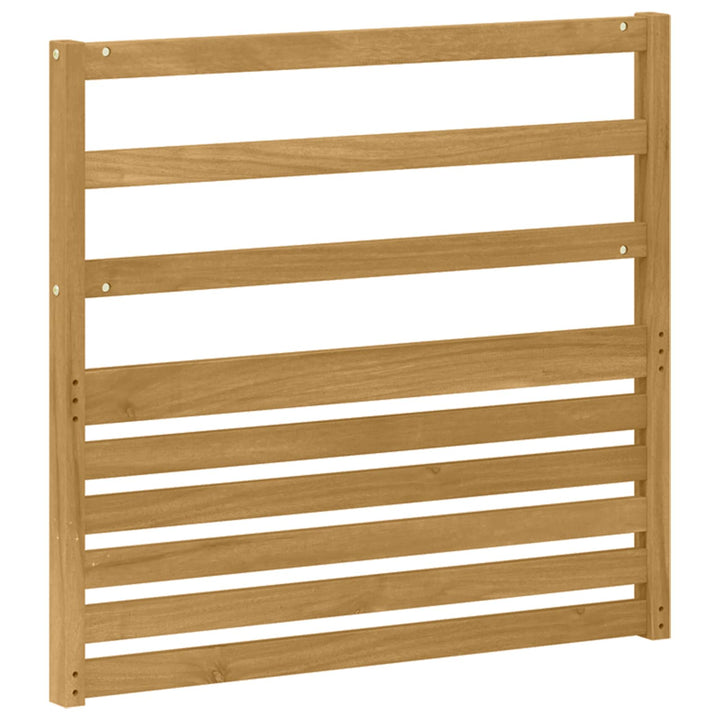Armstöd Modul 2 St Vit 79 X 4 X 73 Cm Massivt Akaciaträ