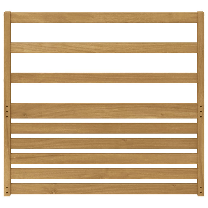 Armstöd Modul 2 St Vit 79 X 4 X 73 Cm Massivt Akaciaträ