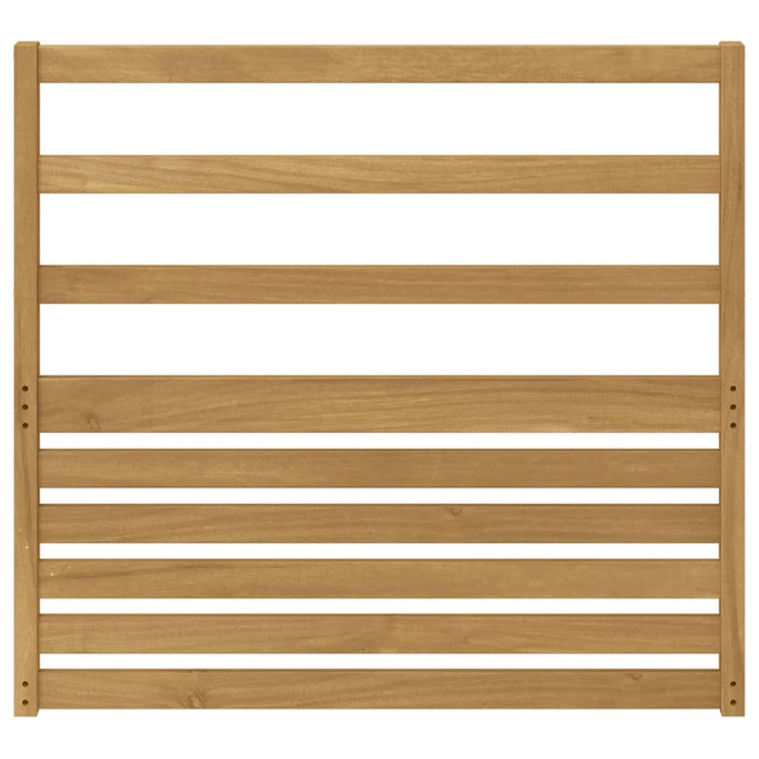 Armstöd Modul 2 St Vit 79 X 4 X 73 Cm Massivt Akaciaträ