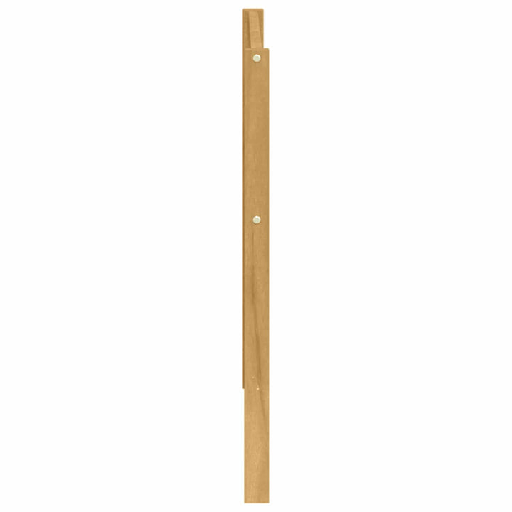 Armstöd Modul 2 St Vit 79 X 4 X 73 Cm Massivt Akaciaträ