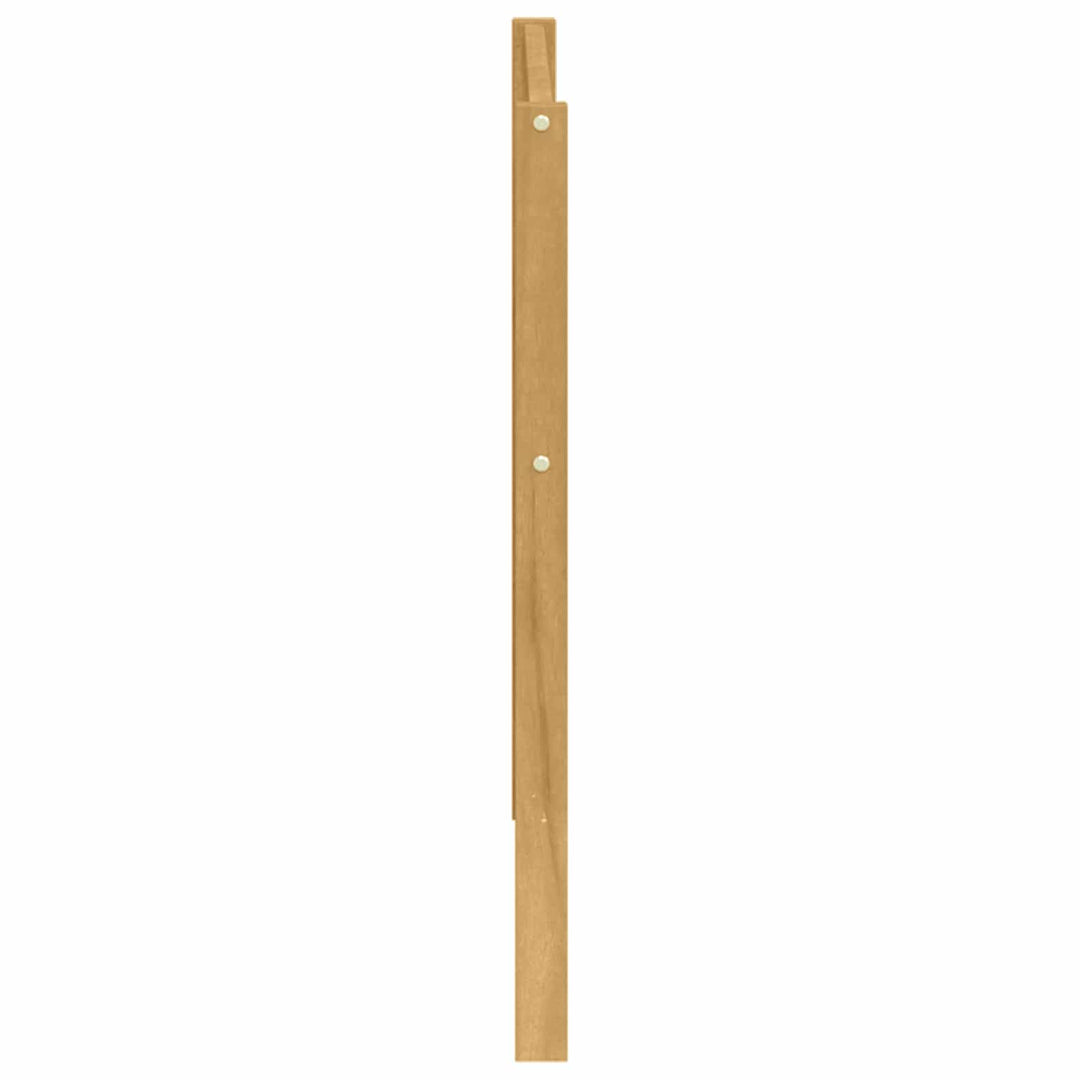 Armstöd Modul 2 St Vit 79 X 4 X 73 Cm Massivt Akaciaträ