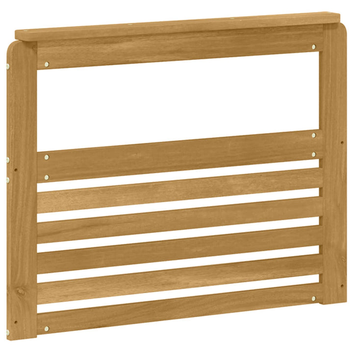 Armstödmodul 2 St Vit 79 X 6 X 61 Cm Massivt Akaciaträ
