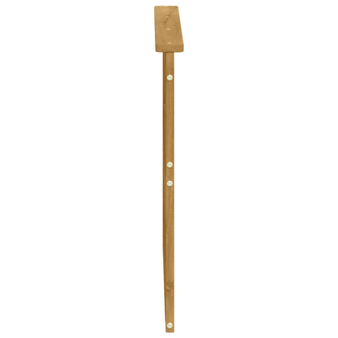 Armstödmodul 2 St Vit 79 X 6 X 61 Cm Massivt Akaciaträ