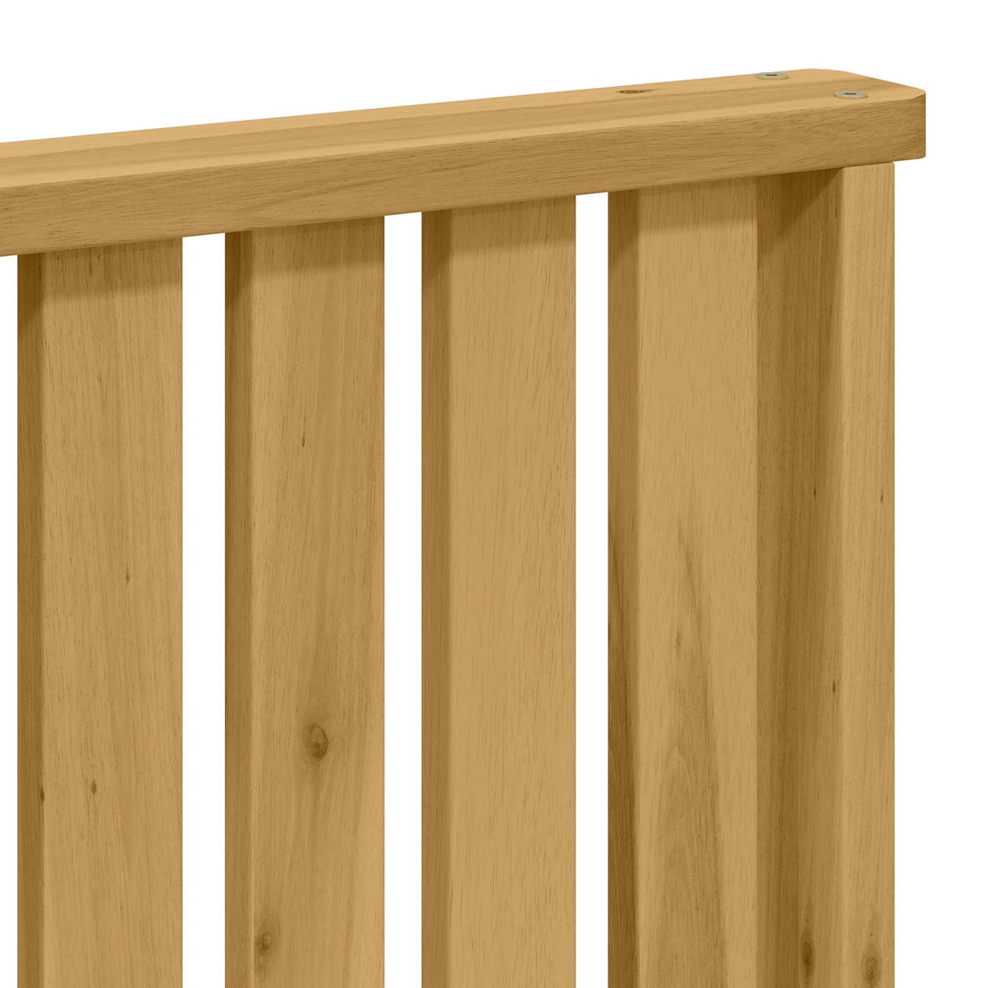 Armstödmodul 2 St Vit 80 X 6 X 61 Cm Massivt Akaciaträ