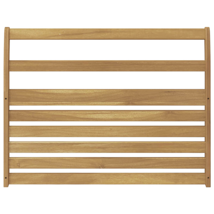 Armstödmodul 2 St Vit 78,5 X 8,5 X 60 Cm Massivt Akaciaträ