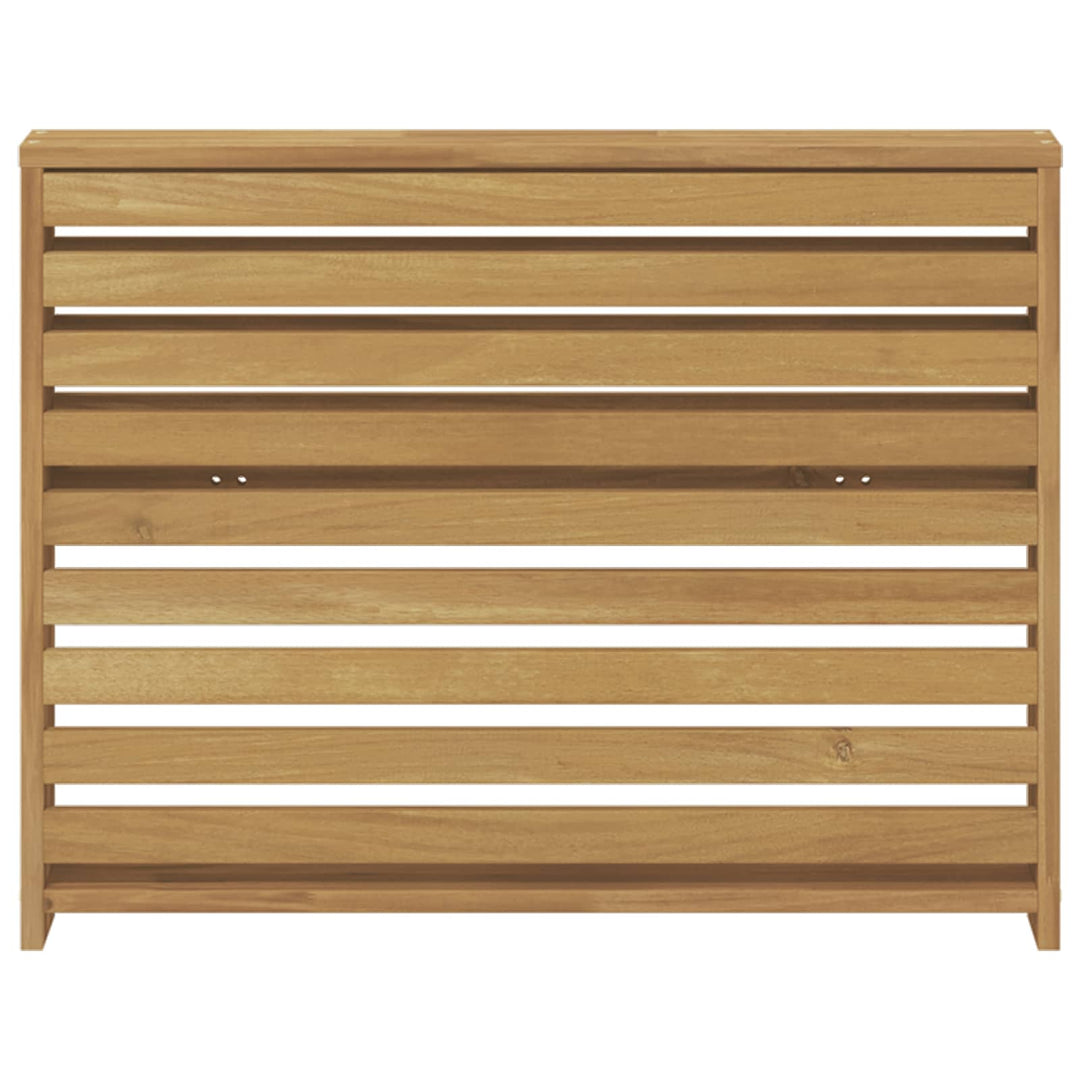Armstödmodul 2 St Vit 78,5 X 10 X 61 Cm Massivt Akaciaträ