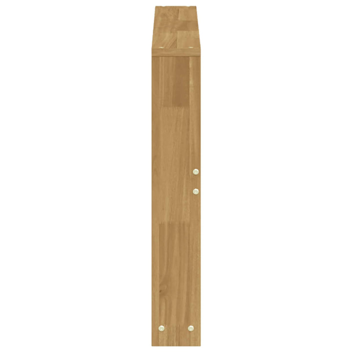 Armstödmodul 2 St Vit 78,5 X 10 X 61 Cm Massivt Akaciaträ