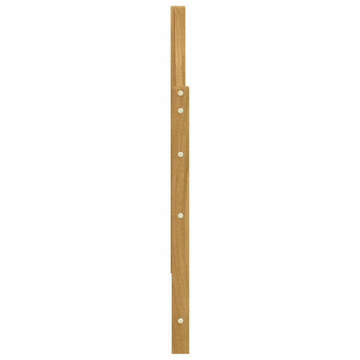 Armstödsmodule 2 St Vit 79 X 4 X 73 Cm Massivt Akaciaträ