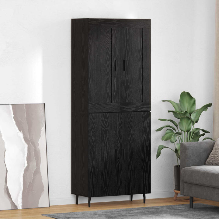 Högskåp 69,5X34X180 Cm Konstruerat Trä