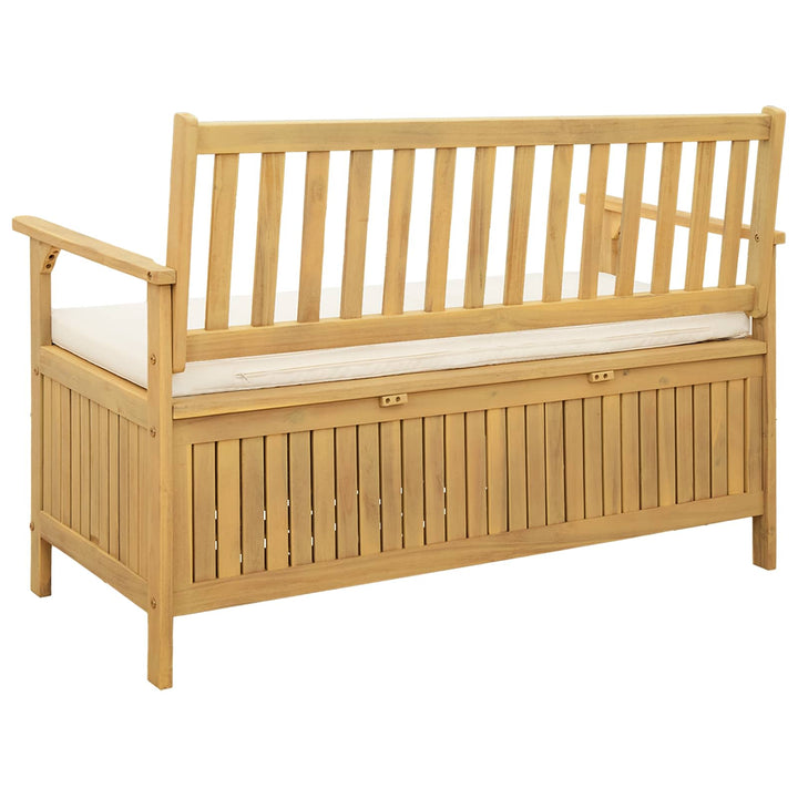 Förvaringsbänk 2 -Seater 120 X 63 X 84 Cm Rektangulär
